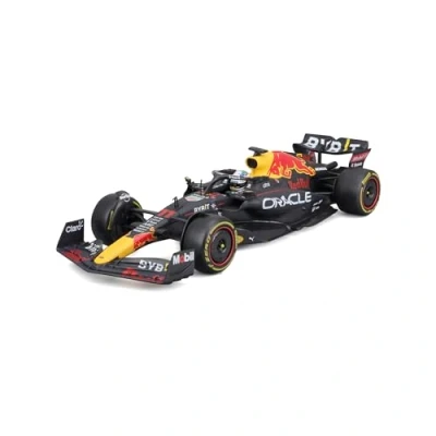 Imagen de Bburago RedBull RB18 (2022): Modelo de Coche a Escala 1:24, #11 Sergio Perez, Carcasa rígida, Azul (18 28026P)