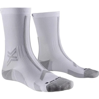 Imagen de X Socks Trail Run Discover Crew, Calcetines, Unisex adulto, Arctic White/Pearl Grey, 35 38