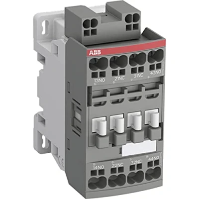 Imagen de Bloque contactor, modelo NFC22EK 81, 2 contactos auxiliares NO y NC, 24V 50/60Hz, color gris, 7,7 x 4,5 9,23 centímetros (referencia: 1SBH131005R8122)
