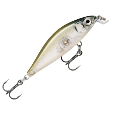 Imagen de Rapala X Light Minnow 5 cm 4 g Wobbler, Hardbait, Twitchbait, para pesca de perca, hardbait spinnner, color: Ghost Shinner