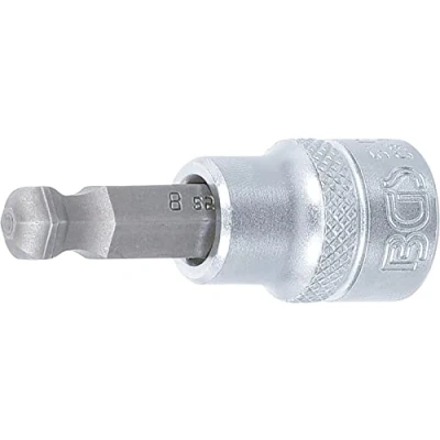 Imagen de BGS 5115 Punta de vaso entrada 10 mm (3/8&quot;) hexágono interior con cabeza bola 8