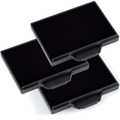 Imagen de 3 Cassette d&#039;encrage 6/58 Noires tampons Trodat Professional 5274, 5208, 5474, 5480, 55512, 55418