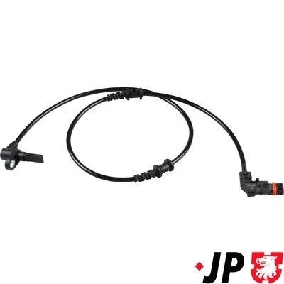 Imagen de JP GROUP 1397104500 Sensor de ABS Eje delantero, izquierda, derecha activo 840 negro MERCEDES BENZ: Vito Mixto, Viano, Bus
