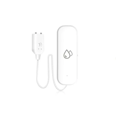 Imagen de iFutniew Tuya Sensor de agua con WiFi, detector fugas agua, alerta inundaciones, sistema alarma seguridad desbordamiento funciona
