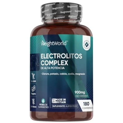 Imagen de Electrolitos Keto Sin Azúcar 900mg de Potencia 180 Comprimidos Veganos Magnesio, Potasio, Sodio, Calcio y Cloruro que Aportan Equilibrio Sales Minerales para Deporte 6 Meses
