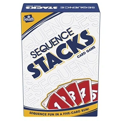Imagen de Goliat Sequence Stacks. Juego de Cartas. Estrategia. 2 A 6 Jugadores. Desde 7 Años, Rojo