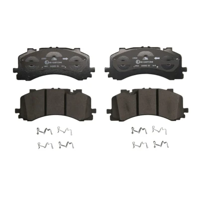 Imagen de ATE 13.0460 5692.2 Juego de pastillas freno preparado para indicador desgaste, excl. contacto avisador desgaste con accesorios AUDI: Q7