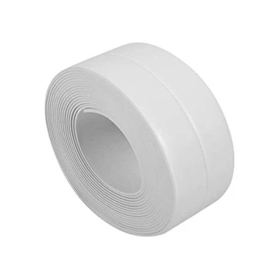 Imagen de Cinta adhesiva de Pared borde Tirador Sellado PVC Resistente para Protección Fregadero Bañera Cocina Ducha 38 mm * 3.2 m