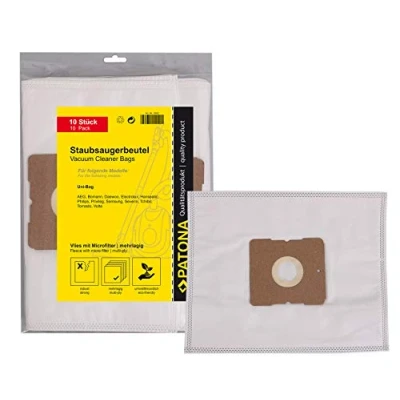 Imagen de PATONA 10x Bolsas de Aspiradora Compatible con Samsung VC 5800...5899 Serie Satrap Aspira Mouse
