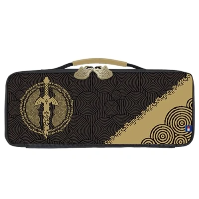 Imagen de HORI Nintendo Switch Cargo Pouch (The Legend of Zelda™: Tears the Kingdom Edition) AC Adapter and Split Pad Pro Compatible Travel Case Officially Licensed by Nintendo, Zelda, Gamer