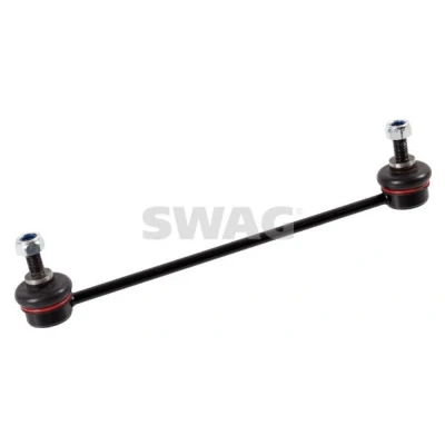 Imagen de SWAG 62 91 9403 Bieleta de suspensión Eje delantero M10 x 1,25 con tuerca autofijadora Acero CITROËN: C8, PEUGEOT: 807, LANCIA: Phedra
