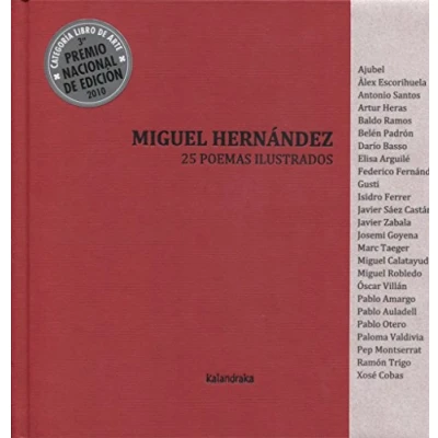 Imagen de Miguel Hernández, 25 poemas ilustrados (Poesía)
