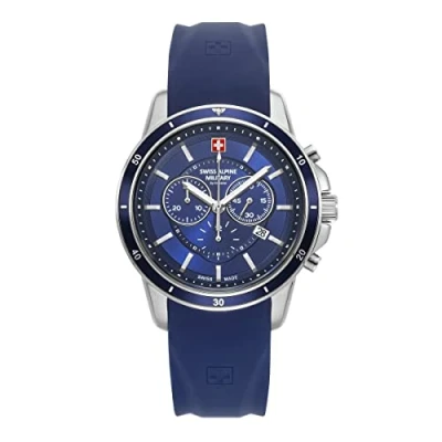Imagen de swiss alpine military Reloj Analógico para Hombres de Cuarzo Suizo con Correa en Silicona 7089.9835SAM