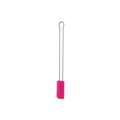 Imagen de RÖSLE Rascador para Masa, 26 cm, Color Rosa Espátula, Acero Inoxidable Silicona