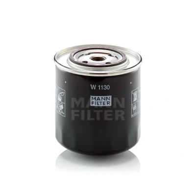 Imagen de MANN FILTER W 1130 Filtro de aceite 3/4 16 UNF con válvula bloqueo retorno enroscable FIAT: Ducato I Camión plataforma/Chasis
