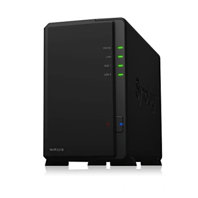 Imagen de Synology NVR1218 Network Video Recorder, Black