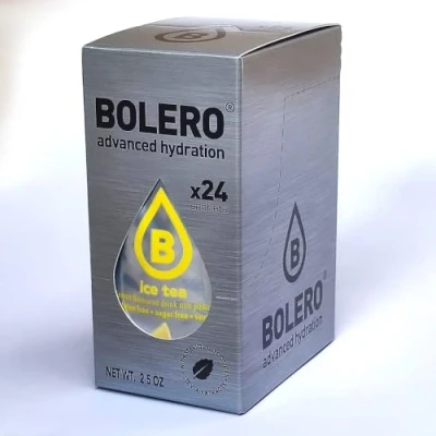 Imagen de Bolero Drink 24 bolsitas de 3 g fruta preparada en polvo soluble para bebida fresca agua, 72 gramos endulzado con stevia (Ice Tea Lemon)