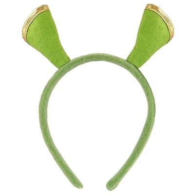 Imagen de NuJake Disfraz de Ogro verde con diadema Shrek &amp; Fiona