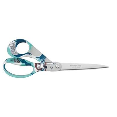 Imagen de Fiskars X Mumin Tijeras multiusos con diseño Mumin, Para diestros, Longitud: 21 cm, Hojas de acero inoxidable, Papá 1005231