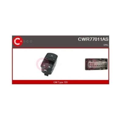 Imagen de CASCO CWR77011AS Interruptor, elevalunas lado del conductor OPEL: Corsa D Hatchback