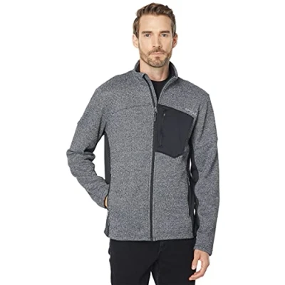 Imagen de Spyder Active Sports Bandit Cremallera completa para hombre, color negro