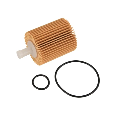 Imagen de FEBI BILSTEIN 184122 Filtro de aceite con junta anular Cartucho filtrante TOYOTA: Land Cruiser Prado 120, Auris Hatchback, Verso, LEXUS: IS 2, 3