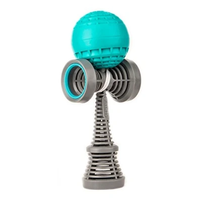 Imagen de YoYo Factory Catchy Air Kendama Gris (Juguete Tradicional Japonés, De Principiante a Profesional, Diseño Unico)
