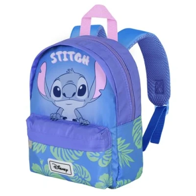 Imagen de Disney Lilo y Stitch Cold Mochila Preescolar Joy, Azul, 22 x 27 cm, Capacidad 5 L