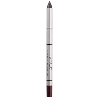 Imagen de IMPALA Lápiz de Labios Cremoso Waterproof Color Púrpura Nacarado 235 Perfilador Permanente Labial Resistente al Agua Delineador Larga Duración Efecto voluminizador