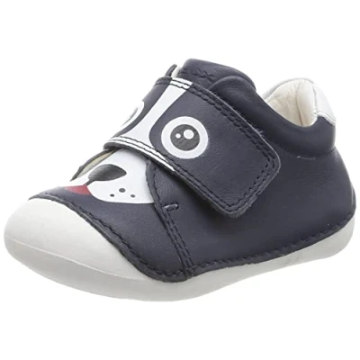 Imagen de Geox B TUTIM, Zapatos para primeros pasos Bebé Niños, NAVY/WHITE, 18 EU
