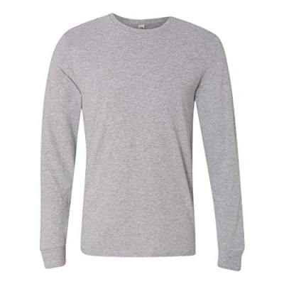 Imagen de Fruit of the Loom LS XL Grey Camiseta, Gris Heather, 44/46