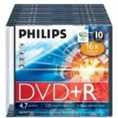 Imagen de Philips Dvd+r Dr4s6s10f 10 Dvd+rw Vírgenes (dvd+r)