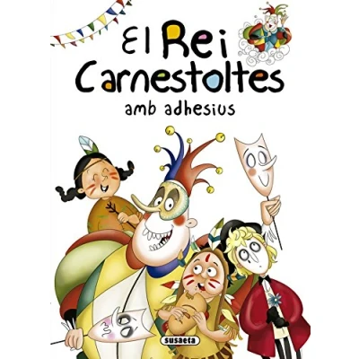 Imagen de El Rei Carnestoltes amb adhesius (Contes i tradicions catalanes adhesius)