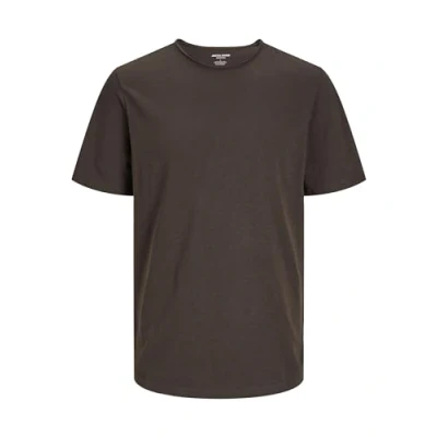 Imagen de Jack &amp; Jones Ebasher TEE Oneck Camiseta básica, Hombre, Talla: Small, Mulch