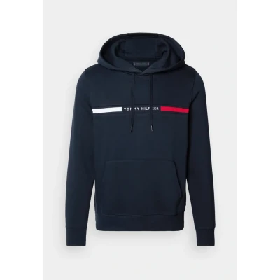 Imagen de Tommy Hilfiger Chest Insert Hoody Jersey con capucha, Hombre, Talla: Small, Desert sky