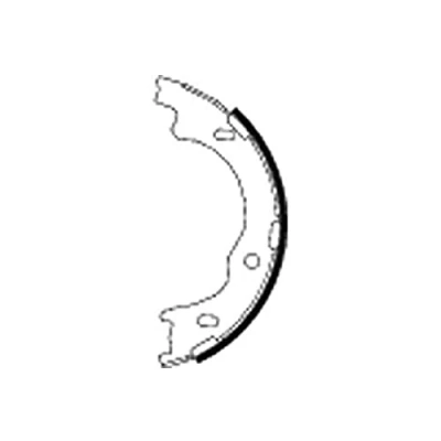 Imagen de HELLA 8DA 355 050 811 Zapatas de freno mano sin palanca KIA: Sportage III, cee‘d I Hatchback, HYUNDAI: i30 ix35