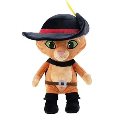 Imagen de Schmidt Gestiefelter Kater Chat Spiele 42778 Gato con Botas, 26 cm, Peluche, Multicolor, Talla única