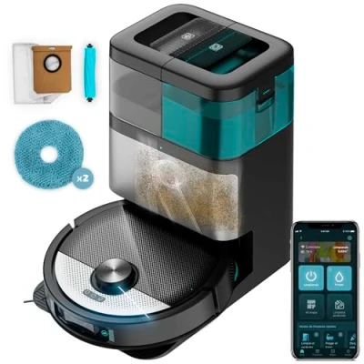 Imagen de Cecotec robot aspirador conga 16090 ai spinarm home&amp;wash