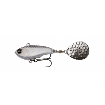 Imagen de Savage Gear Fat Tail Spin 6.5cm 16gr Sinking White Silver Cucharilla de pesca