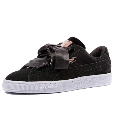 Imagen de Puma Suede Heart Velvet Rope, Zapatillas para Mujer, Negro, 38 EU
