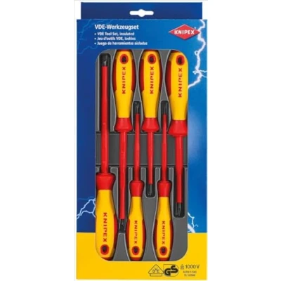 Imagen de Knipex juego de destornilladores (cartulina autoservicio/blíster) 00 20 12 V01