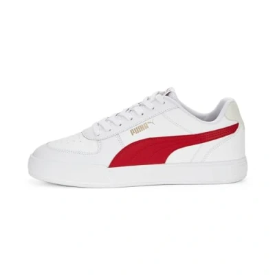 Imagen de PUMA CAVEN, Zapatillas Deportivas Unisex Adulto, White FOR All Time Red Gold, 44 EU