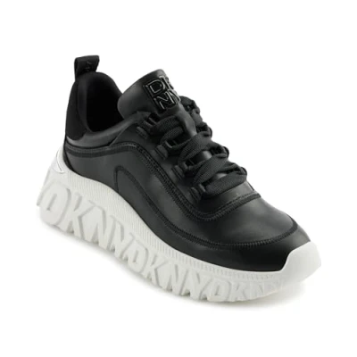 Imagen de DKNY Lacombe Lace Up Sn, Zapatillas Mujer, Negro, 40.5 EU