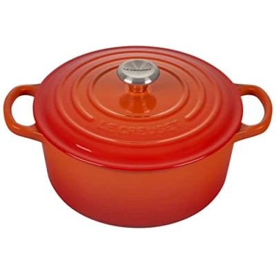 Imagen de Le Creuset Casserole Signature Volcanic ø 22 cm / 3.3 Liter