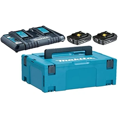 Imagen de Makita 197629 2 Kit fuente de alimentación Lxt, 5Ah, 90 W, 18 V