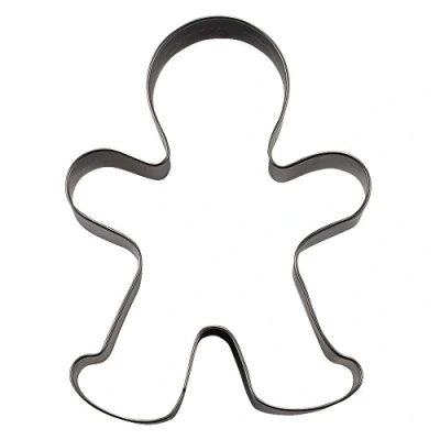 Imagen de Städter 041318 Ausstechform Lebkuchenmann aus Edelstahl 10 cm