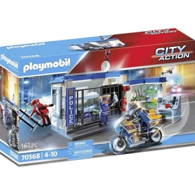 Imagen de PLAYMOBIL City Action 70568 Policía, Fuga de la cárcel, para niños 4 a 10 años