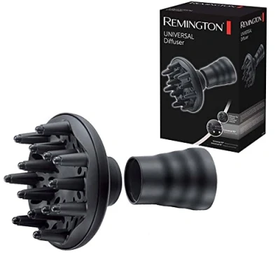 Imagen de Remington 44160530103 accesorio difusor secador de pelo D52DU p/cabello rizado mayor volumen,adaptador silicona