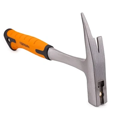 Imagen de Mivos Martillo de Carpintero e Encofrador 600 g Totalmente Acero Techador con Portaclavos Magnético Mango Antivibraciones DIN 7239