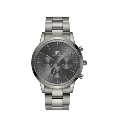 Imagen de Daniel Wellington Iconic Cronógrafo, Talla: 42, Graphite